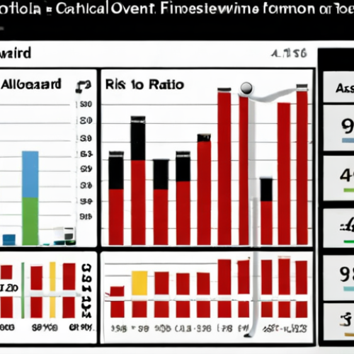 Home 15 **
"Diverse investment portfolio analysis with charts showing risk-reward ratio and asset allocation, overlaid on a modern financial data visualization."
**