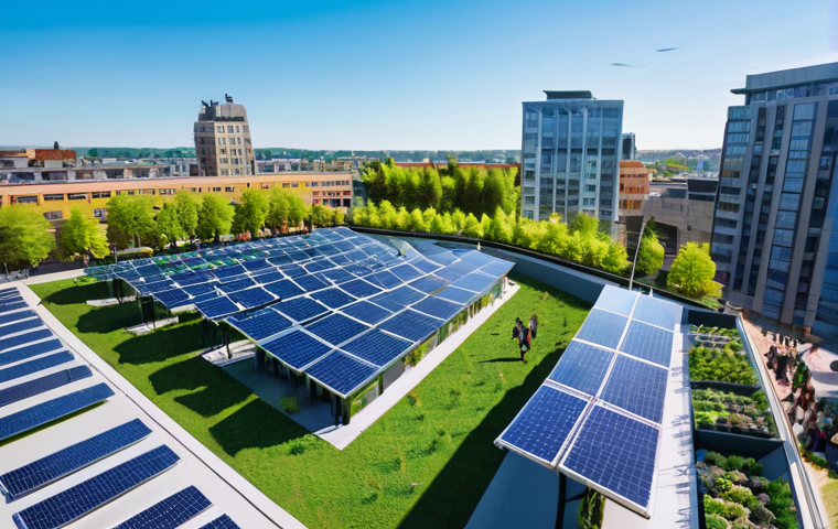 사모펀드와 경제적 가치 창출의 관계 - **Prompt 2: Strategic Investment and Technological Leap**
    "A detailed interior shot of a contemp...